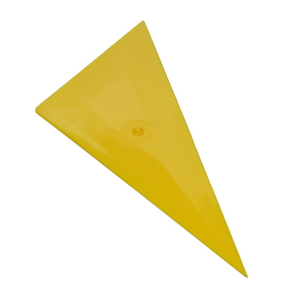 Ehdis Koolstofvezel Film Wikkelen Driehoek Zuigmond Window Muur Papier Tint Plastic Schraper Hoek Sticker Vinyl Installeren Auto Tool