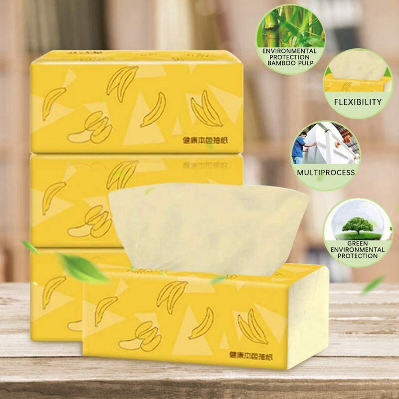 Multi-Fold Organic Bamboo Toilet Paper, No Chemicals, Hypoallergenic for Sensitive Skin, Zero Trees Waste, All Natural Eco Frien