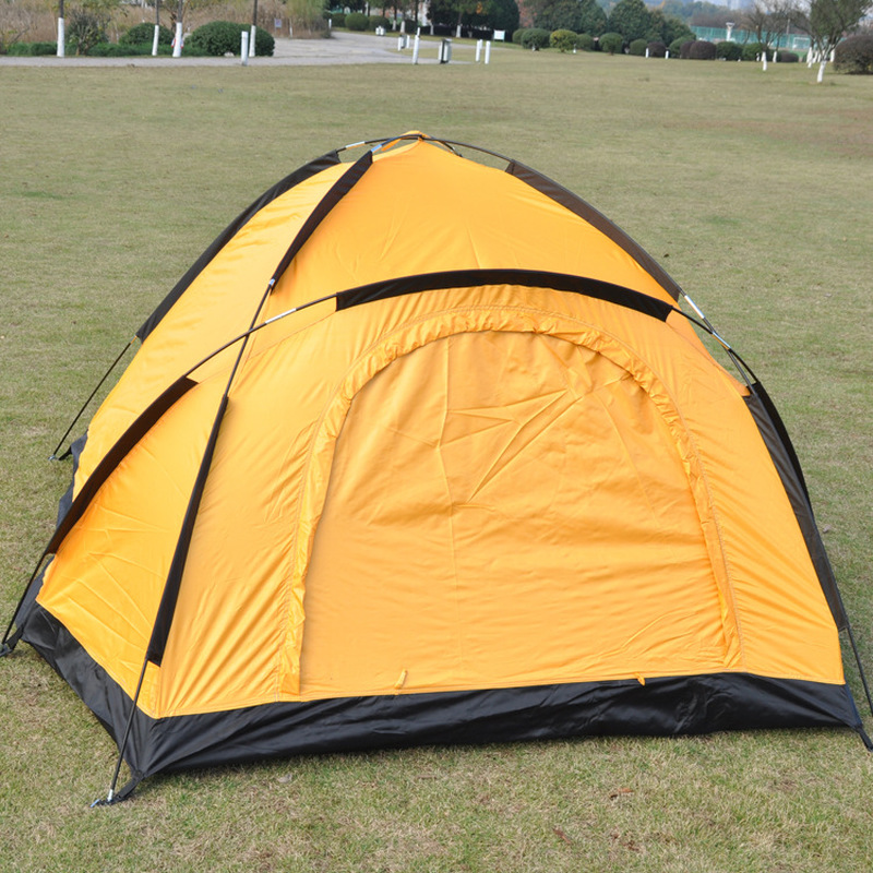 Ultralight Tent Dubbele Camping Tent Lente Uitje Wandelen Glasvezel Snel Bouwen Draagbare Reizen Backpacken Tenten Anti-Uv