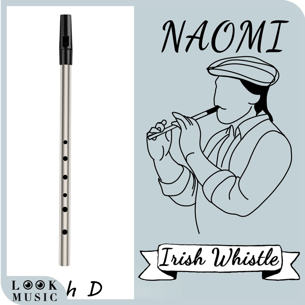 D Key Tin Whistle 6 Hole Penny Whistle Ireland Mini Wind Musical Instrument Irish Whistles
