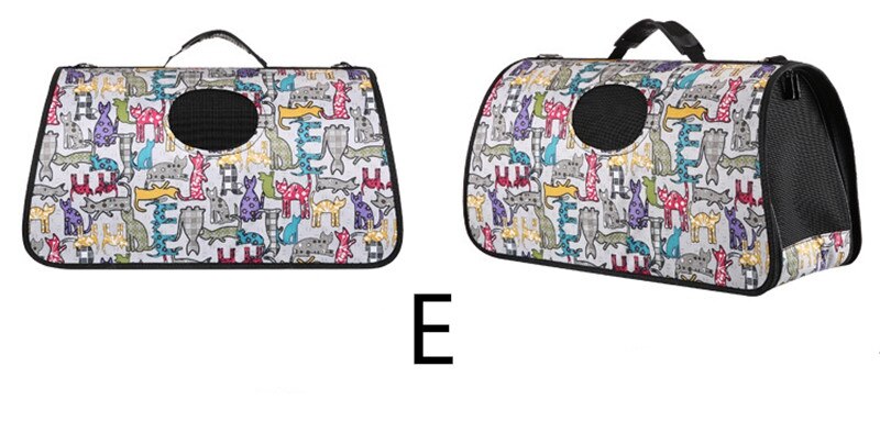 Pet Dog Carrier Bag Chihuahua Travel Bag Outdoor Shoulder Bag For Small Dog Cat Handbag Summer cachorro pet products: E