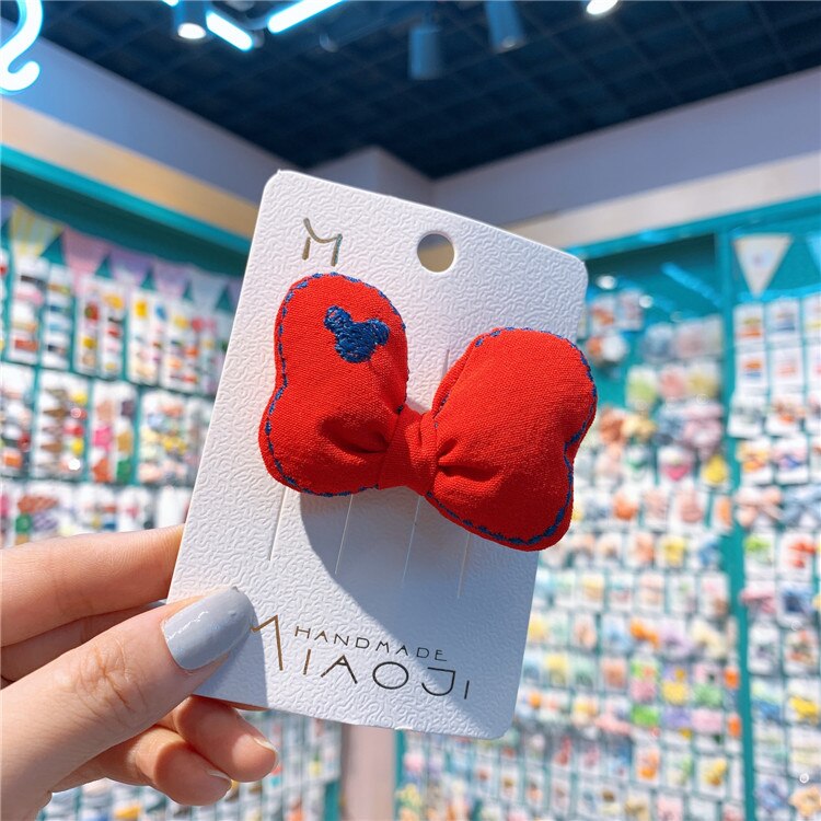 Babymeisjes haarspelden mooie borduurwerk haarspeldjes kinderhaaraccessoires set bb clip kinderspeldjes kinderhaarspeldjes haarspelden