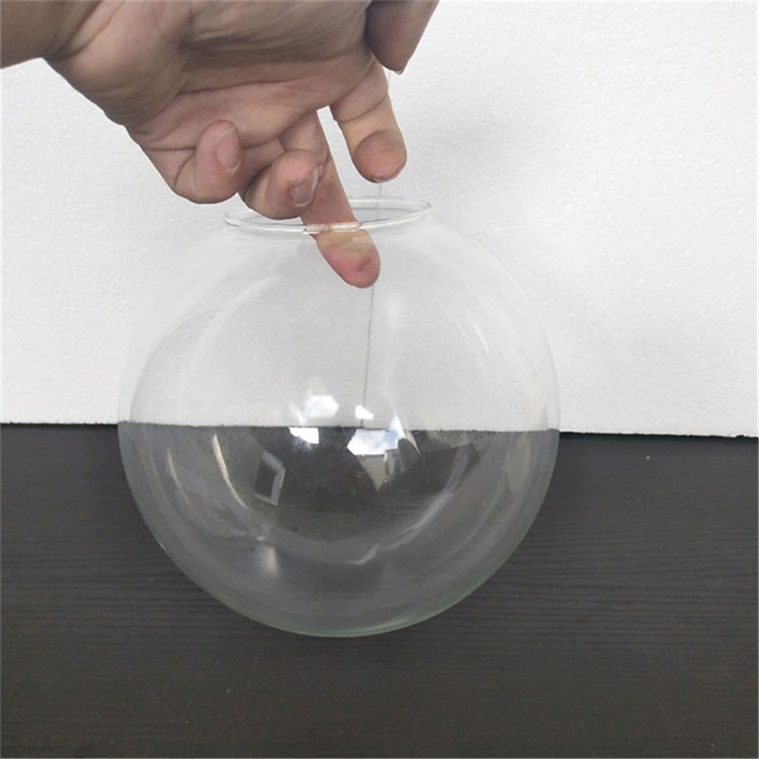 Doorzichtige Globe Glazen Lampenkap Transparante Lampenkappen Fitting Lamp D 13Cm D 15Cm D 20Cm D 25Cm Ronde Lichtkap Vervanging Voor Diy