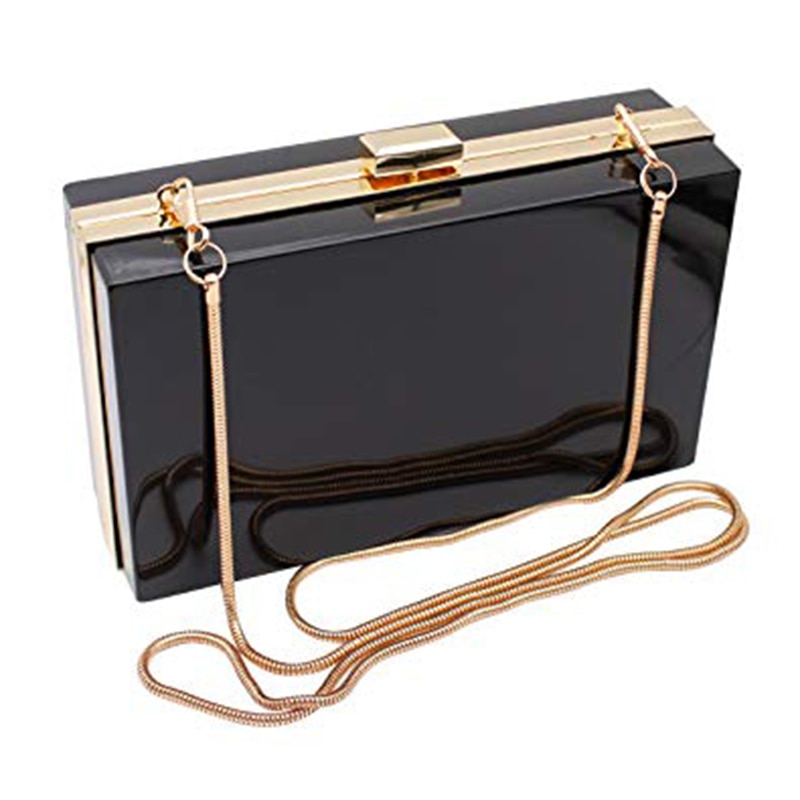 Luxury Acrylic Fashionable Transparent Evening Clutches Shoulder Bags Handbag For Women Ladies Ideal