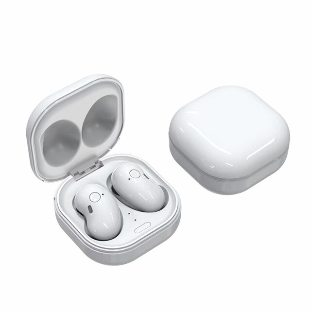 S6 Plus Bluetooth Earphone Music Headset Waterproof Earpiece Sport Earbuds For Iphone Huawei OPPO Xiaomi TWS Wireless Headphones: White no LED