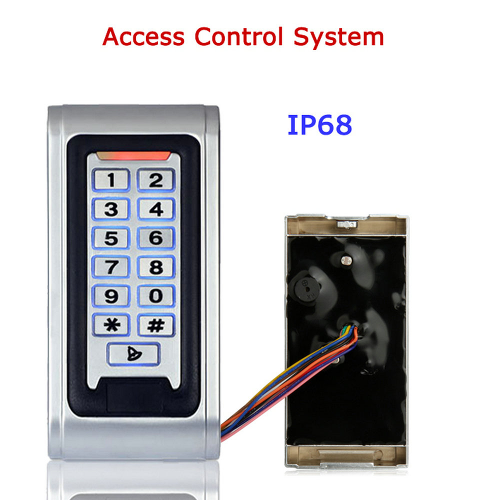 Door Access Control System Controller Waterproof IP68 Metal Case RFID Reader Keypad /SY5000W