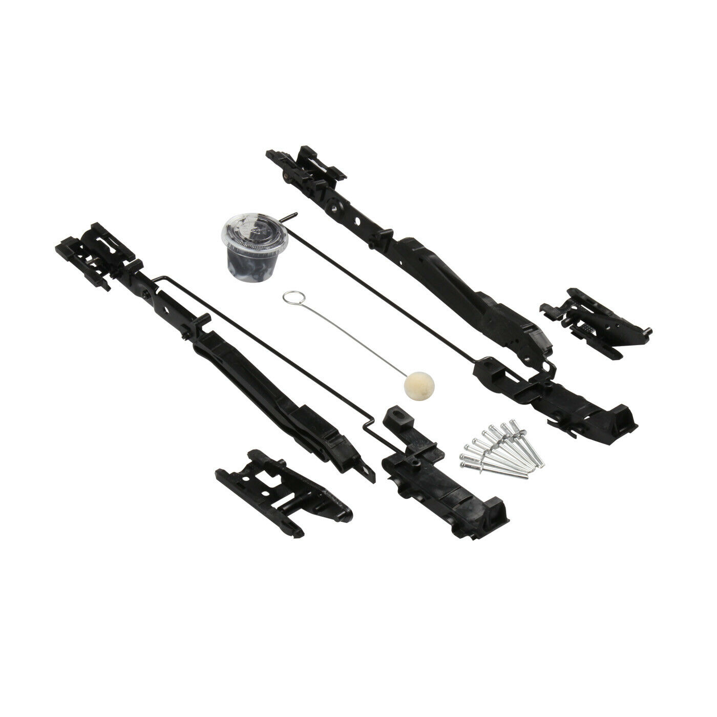 Ajuste para Chevrolet Silverado Quad Cab 2007 , Kit de reparación de techo solar automático, Kit de reparación de pista de ventana, brazo de elevación