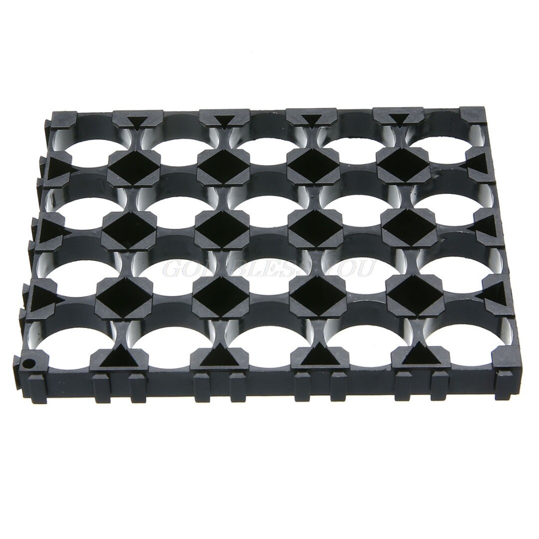 Onsale 10Pcs 4x5 Cell Battery Spacer 18650 Battery Radiating Shell Pack Plastic Heat Holder Bracket