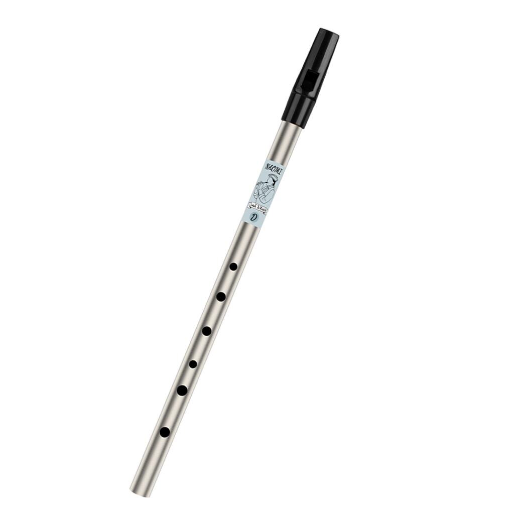 Irish Tin Whistle Whistle Irish Products Brass Key High C / High D 6 Holes Tin Whistle Flute Brass Musical Instrument