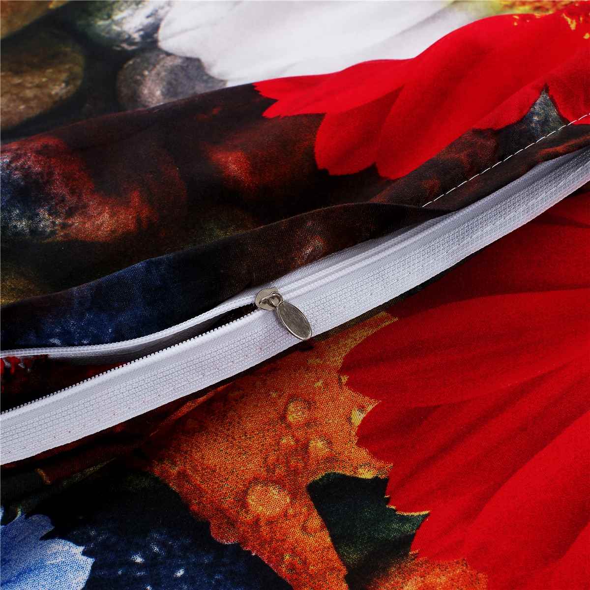 3pcs 3D Luxury Bedding Set Super King Duvet Cover Sets Marble Single Queen Size Black Comforter Bed Duvet Cover