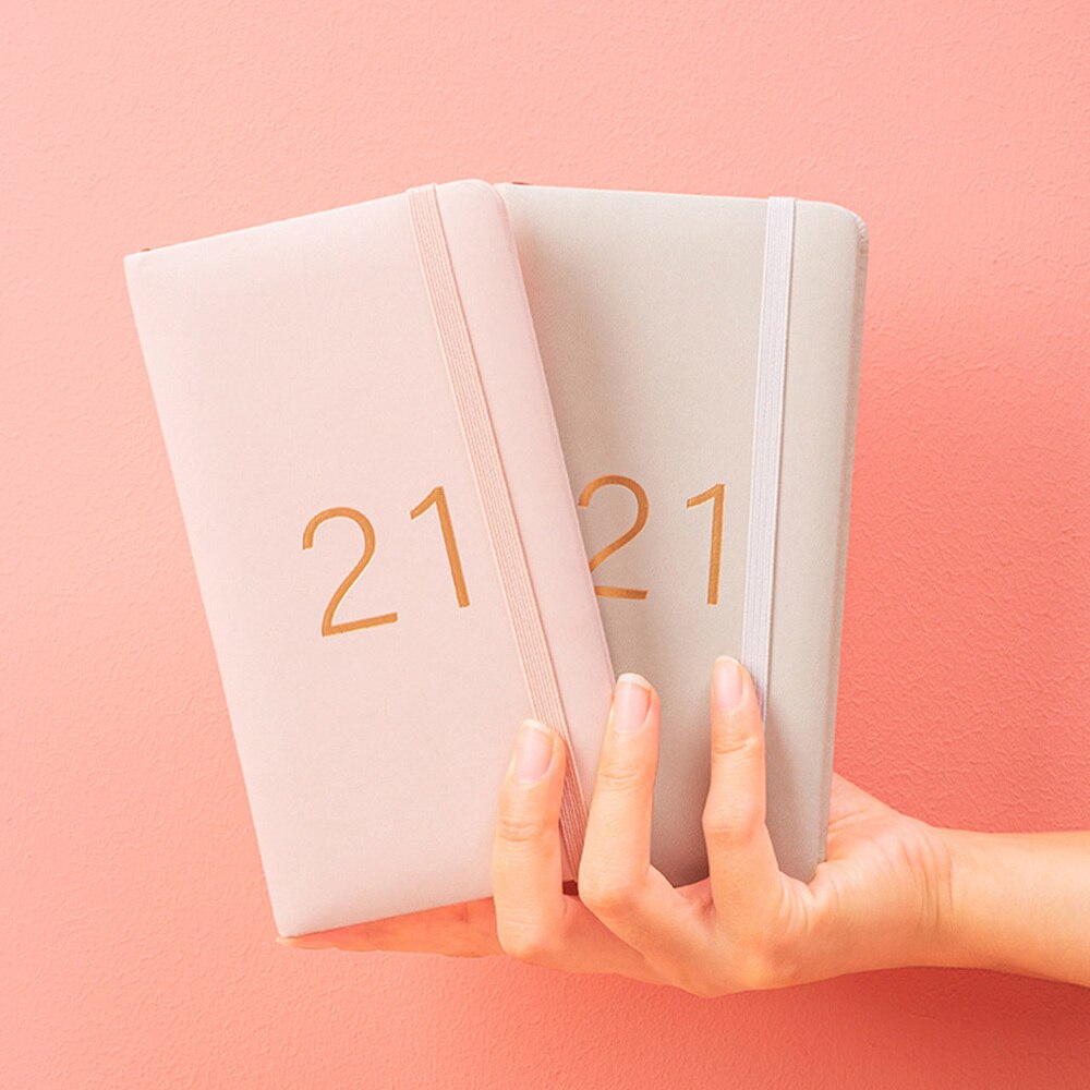 1pc Schedule Notebook Planning Notebook Portable Schedule To-do List Notebook