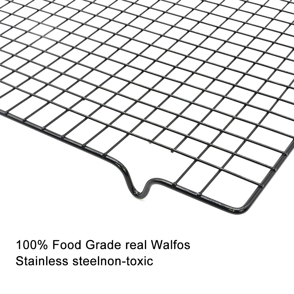 Stainless Steel Grid Rack Baking Tray Nonstick Baking Cooling Rack Kitchen Utensils Bakeware Tools Biscuit Bread Cake Rack