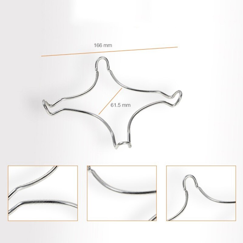 1pcs Stainless Steel Gas Stove Spare Pot Holder Cooking Metal Trivet Pot Holder Kitchen Tool