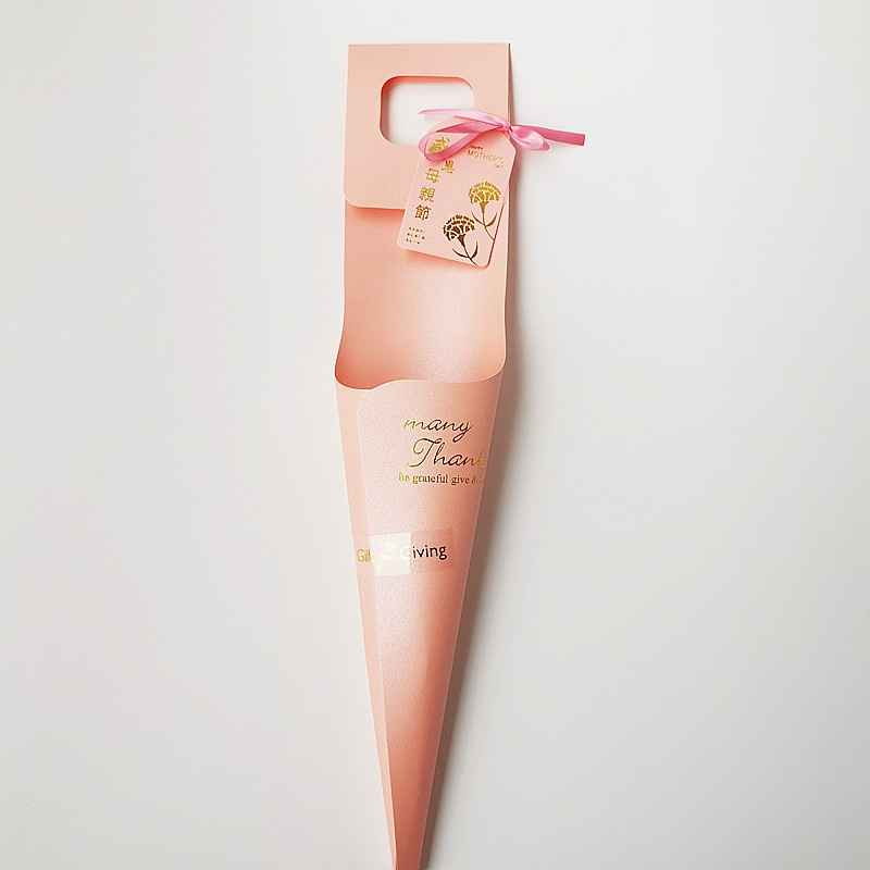 5/10/20Stck Hand-gehalten Einzelne Rose Nelke Blume Strauß Verpackung Kasten Taschen Hochzeit Dekoration blume Verpackung murmeln Schild