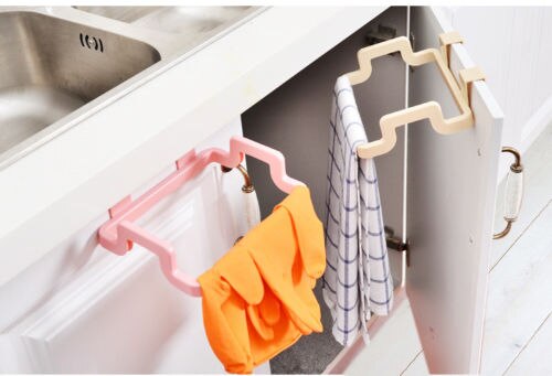 nouvelle nouveaux arrivants poubelle sac support attacher support armoire placard porte cuisine chaude salle de bains Accesorries