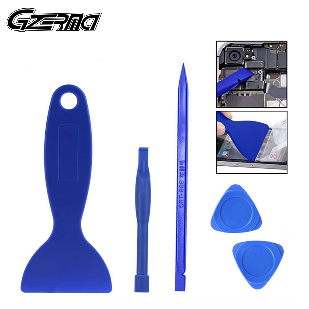 GZERMA 5 Pieces Plastic Disassembly Pry Screen Opening Tools Kit For iPad Tablet PC Mobile Phone Disassemble Repair