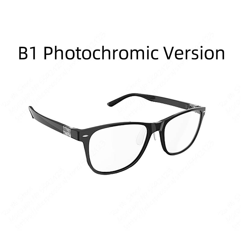 Xiaomi Qukan Anti-Blue-rays B1 Glasses Photochromic Protective Glasses 35% Blue Blocking Modular For Daily life: B1 Black