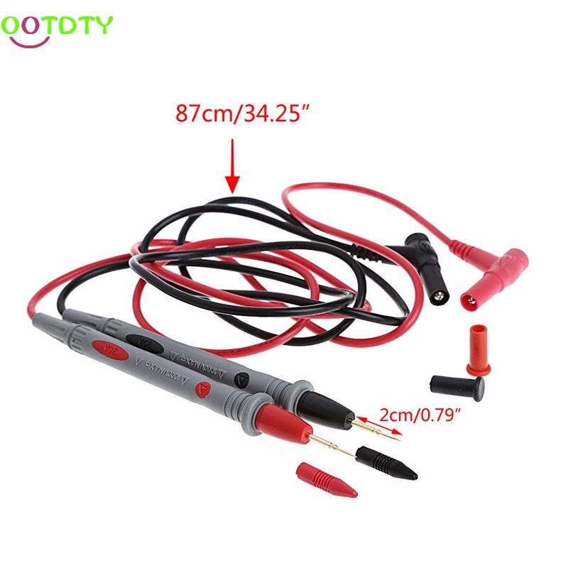 1000 V 20A thin tip needle Multi meter test probe / digital multimeter tester