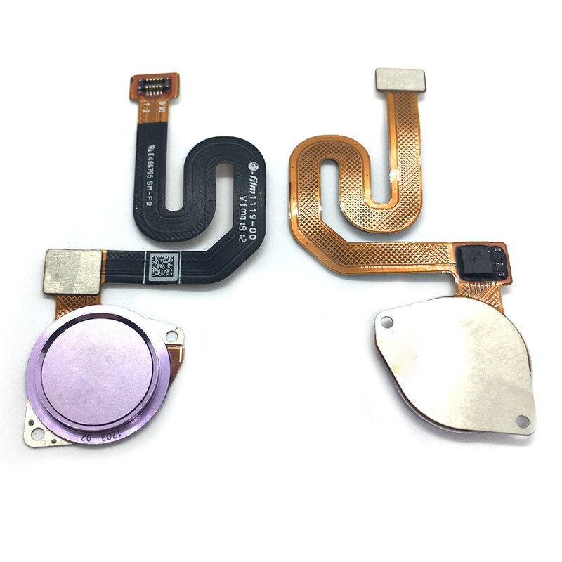 Thuis Vinger Reader Fingerprint Reader Touch ID Sensor Return Key Home Button Flex Kabel Voor Motorola Moto G7 Plus Power