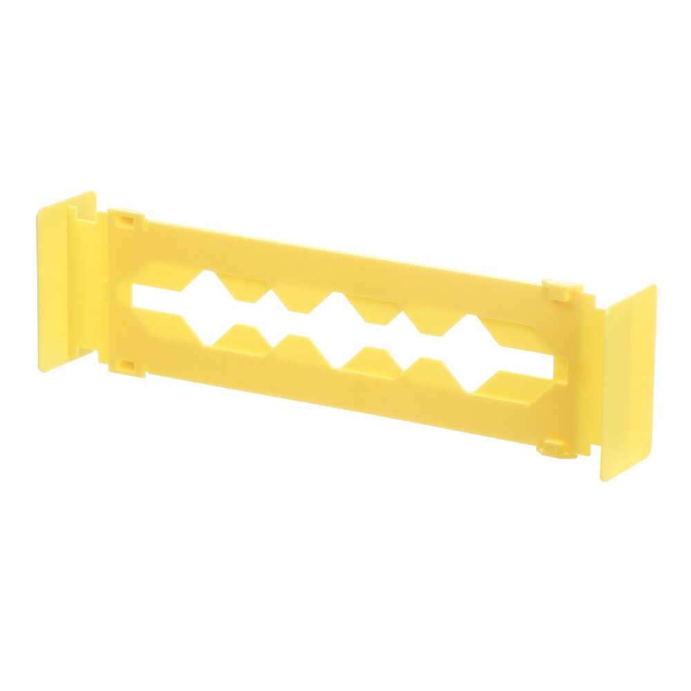 Adjustable Telescopic Plastic Drawer Separator Board Partition Multi-Purpose Space-saving Organizer Tools Home Supply: Yellow