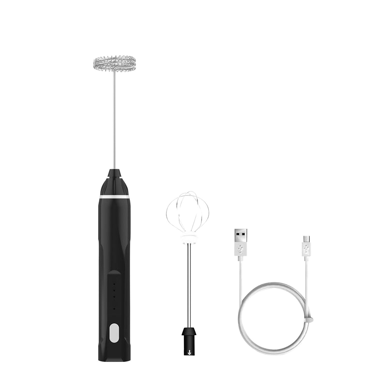 Bestron AMF8050 Viva Italia Elektrische Melkopschuimer 190-300 ml Zwart