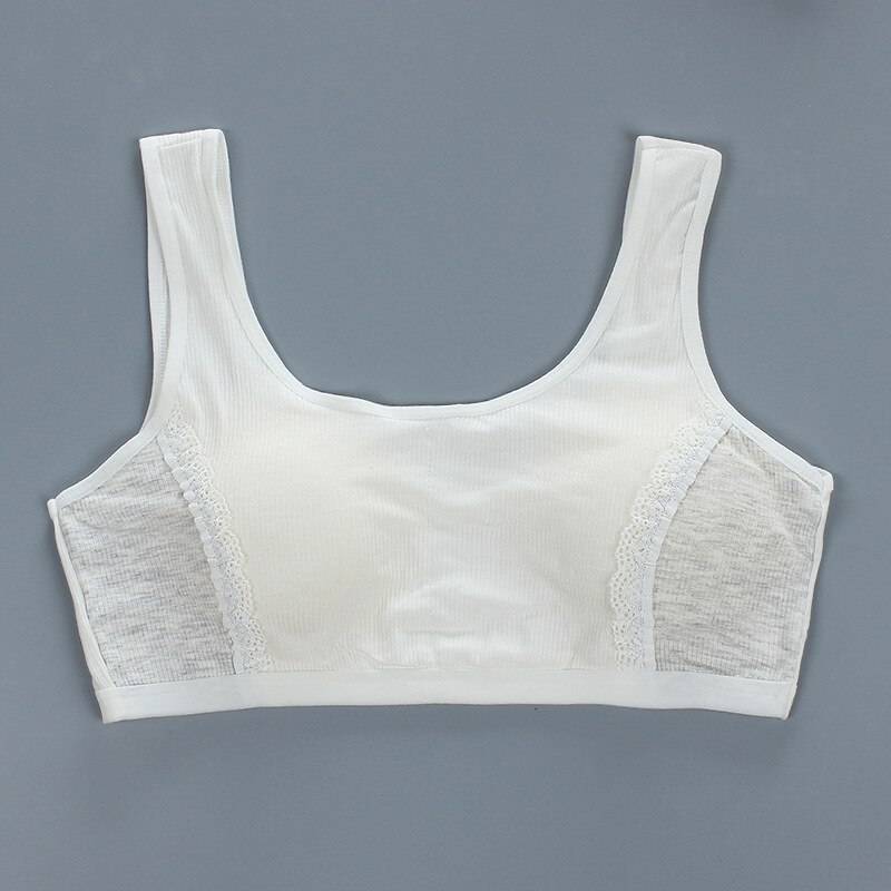 Lace Girls Bra Vest Underwear Suspenders Summer Thin Breathable Elastic Adolescence Period 13-23 Years: 3