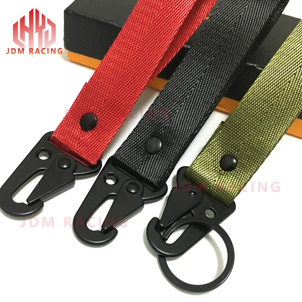 Yleiskäyttöiset hinaushihnat, materiaali auton avainköysi, auton avaimenperä, sileä pinta, auton avaimenperäketju, auton sisätilojen avaimenperä