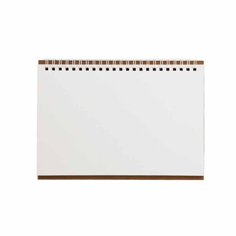 Coloffice Blank DIY Calendar Notepad Table Calendar Homemade Desktop Small Desk Ornaments Stationery 15 sheets,1PC: 21x14cm