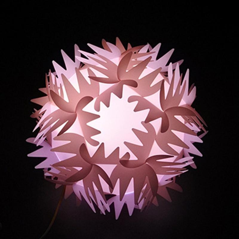 Linternas portátiles hechas a mano para niños, Kits de luces LED de juguete para guardería: Pink