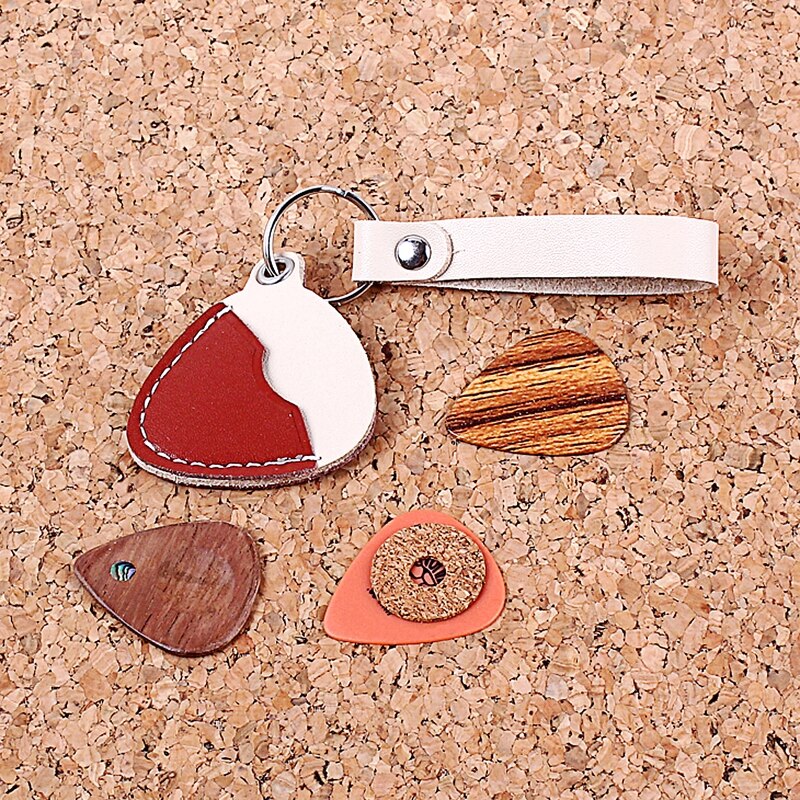 3 pièces/ensemble guitare plectre choix guitariste choix avec guitares médiator mallette de rangement Instrument de musique accessoires pièces