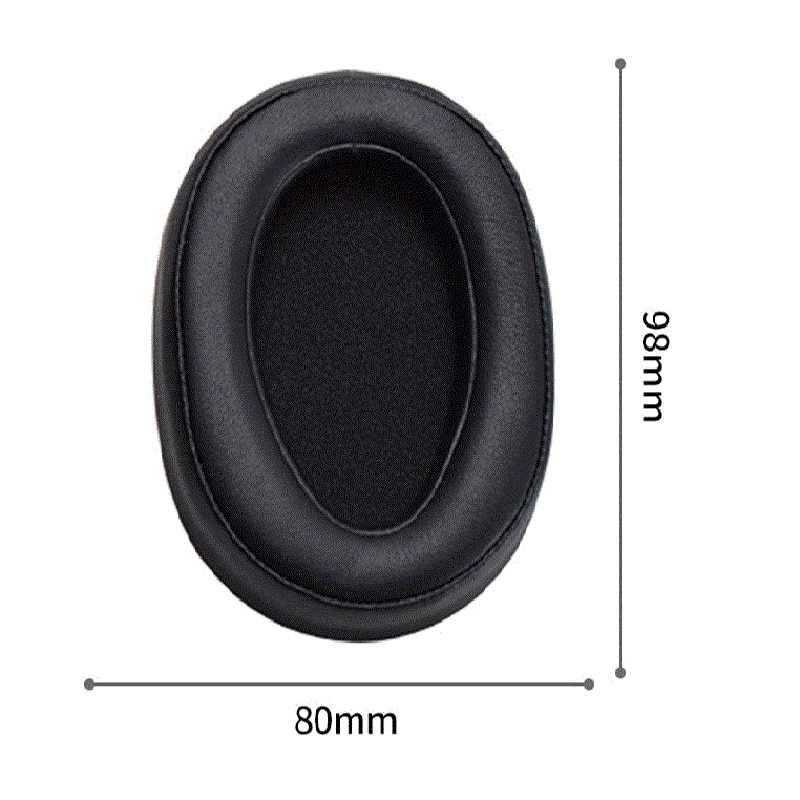 Kopfhörer Hülse Ohr Kissen Gehörschutz Leder Hülse Ohr Muff Ohr Kissen Geeignet für Sony MDR-100ABN WH-H900N