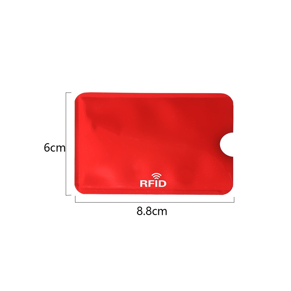 10PCS RFID Credit Card Protector Anti Theft Blocking Card holder Sleeve Skin Case Covers Protection Bank Card Case