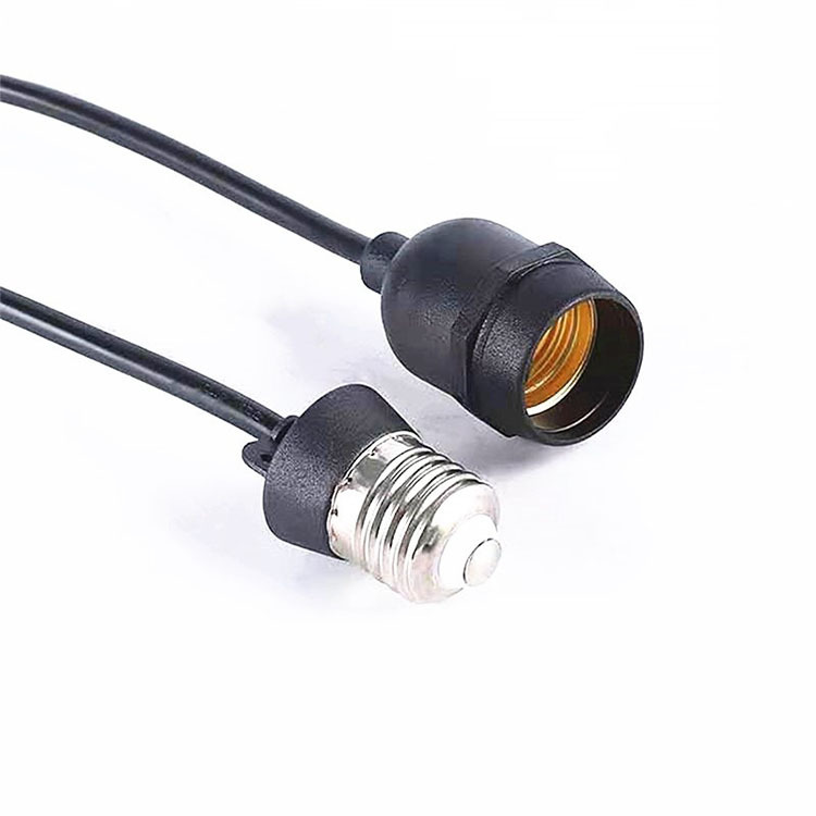 base lampada E27 da esterno CA 110-240 V con prolunga Portalampada E27 impermeabile