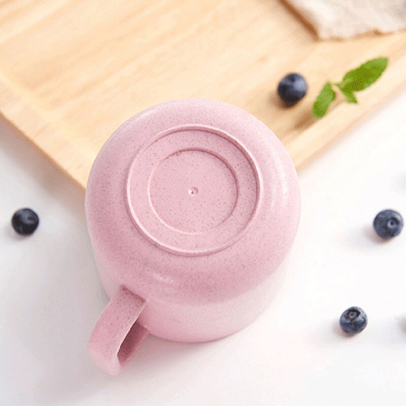 Taza de leche con asa para niños y bebés, taza de desayuno, taza para el hogar, taza de entrenamiento de dibujos animados