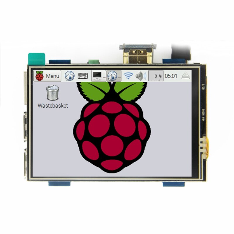 3.5 Inch Lcd Hdmi Druk Screen Display Tft Lcd-scherm Module 480X320 Voor Raspberry Pi 4B Raspberry Pi 3 Model/B +