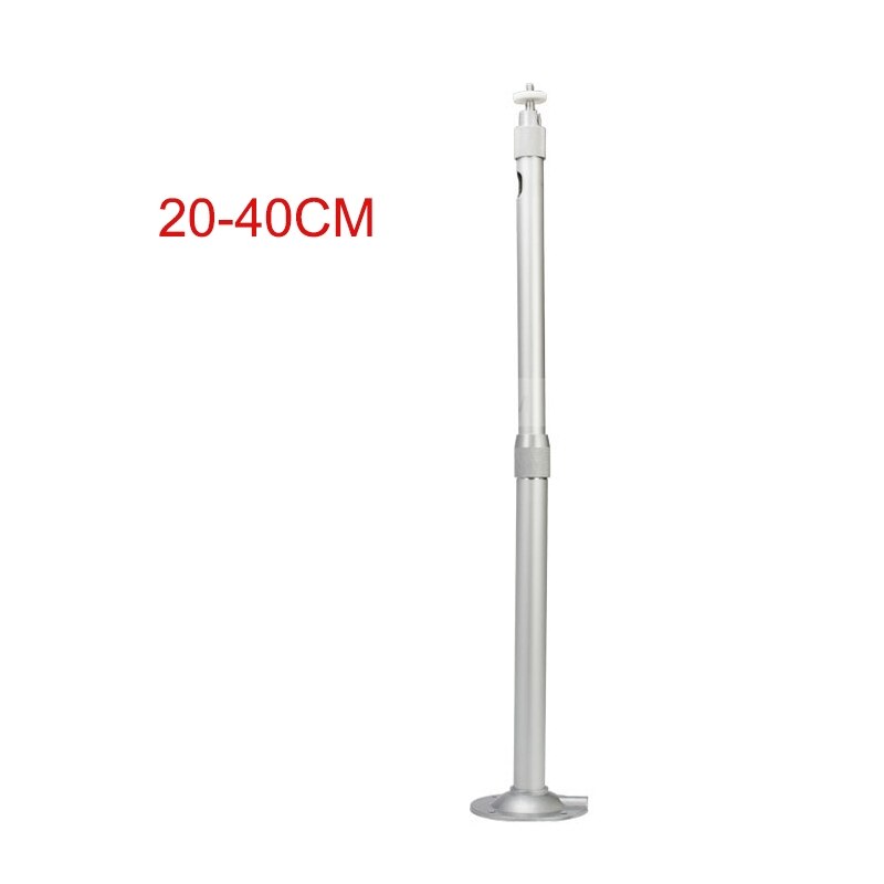 Aluminum Security Camera Ceiling Mount Bracket Adjustable CCTV Stand 20-40cm