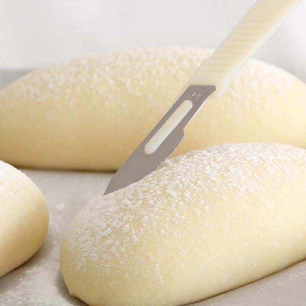 Pan panaderos cuchilla desgarrando herramienta masa de corte haciendo de accesorios