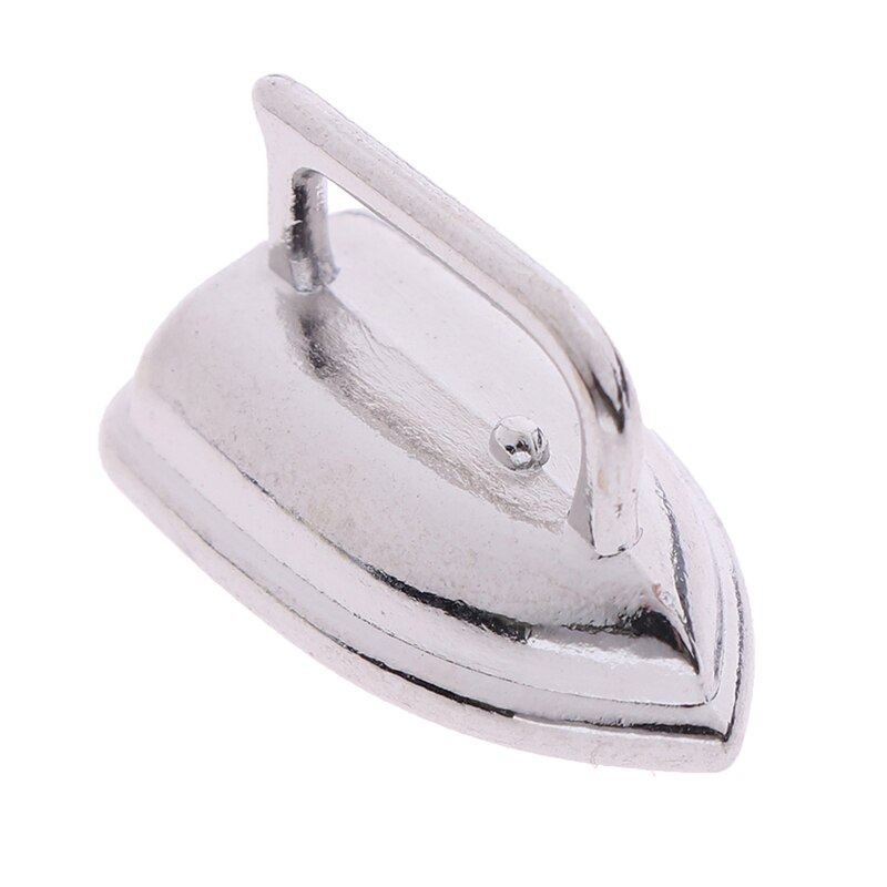 Carino mini Casa Delle Bambole in Miniatura Ornamento Un Ferro Da Stiro Vestiti Strumento di Casa di Bambola Accessori Mobili giocattolo 1pz 1:12: Default Title