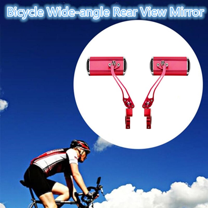 Aluminum Bicycle Rearview Mirror Adjustable Bike Mirror For Road Mountain Folding Bike MTB Rear Mirror Cycling Accessories