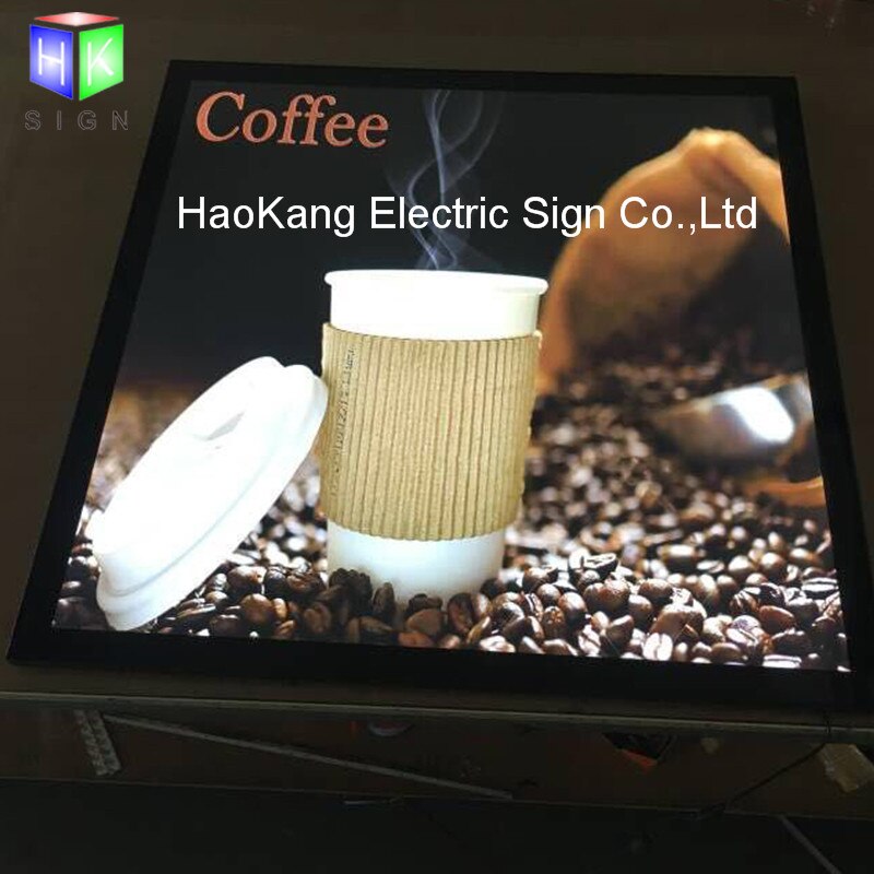 A3 Restaurant LED Menu Advertising Backlit Light Box Display