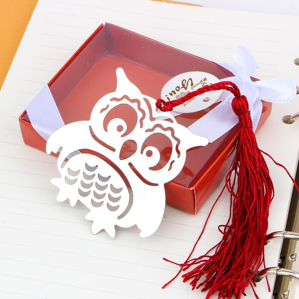 Metalen uil bladwijzer pagina houder notitieboek bindklemmen kawaii briefpapier leraar boek houder schoolbenodigdheden materiaal escolar