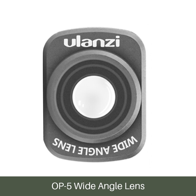 Ulanzi mise à jour HD 4K Osmo poche magnétique 1.33X lentille anamorphe grand Angle Macro lentille pour Dji Osmo poche: Wide Angle Lens
