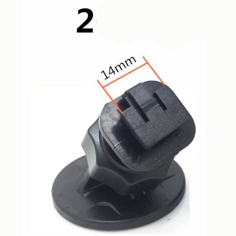 Kleine Auto Moun Camera Houder Dvr Dv Gps Houder Auto Dvr Mini Auto Houder Auto Styling Lijm Houder Met 7 soorten Adapter: 2