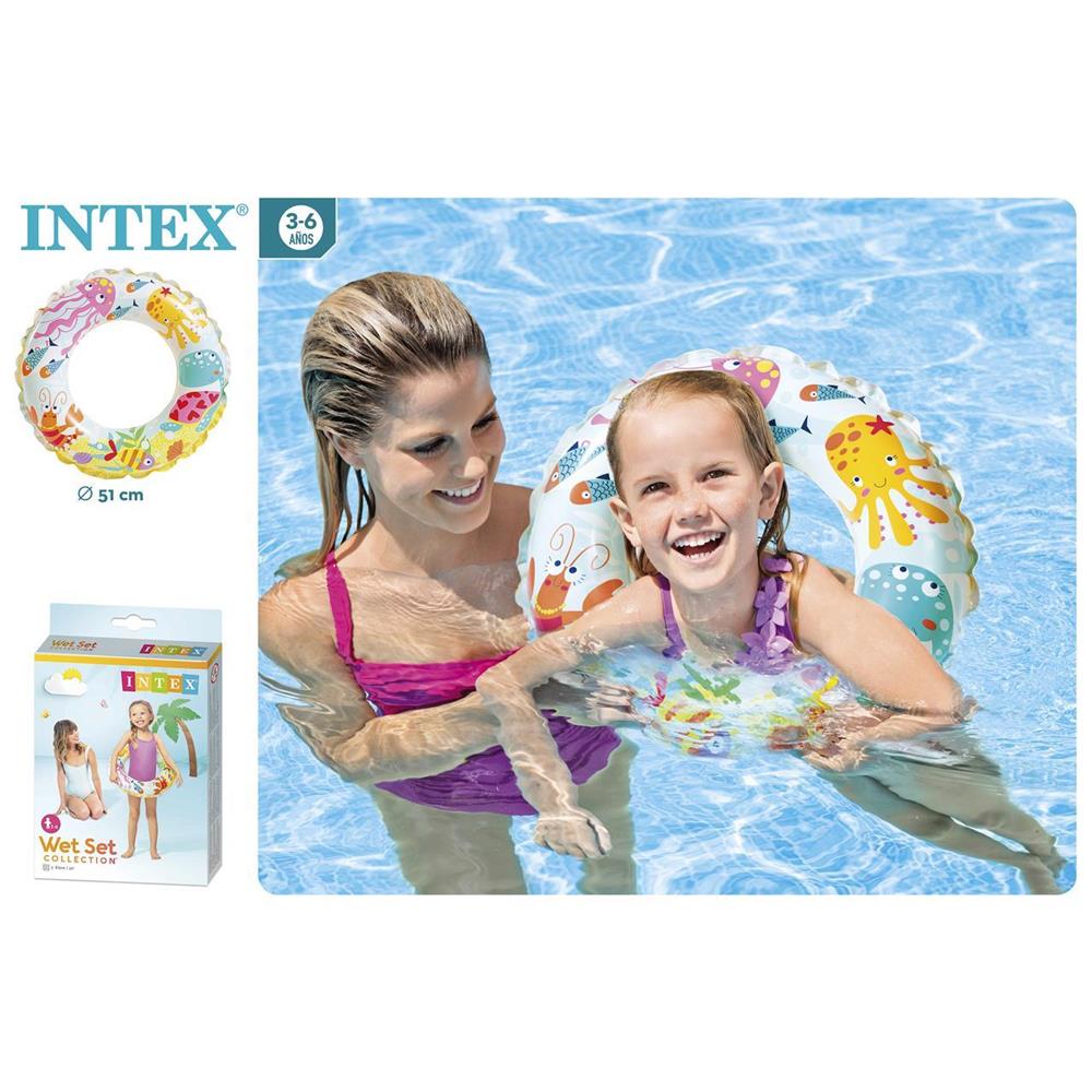 Pływak 51 cm strąk morzem (3/6 lat) (Intex - 56205)