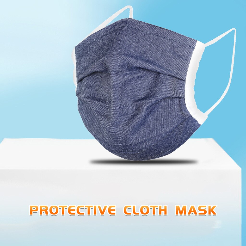 Stof Gezichtsmasker Herbruikbare Wasbare Anti Stofmaskers Mondmasker Zwarte Mond Covers Voor Volwassen Kids Kind Mascara Mascarillas # E5