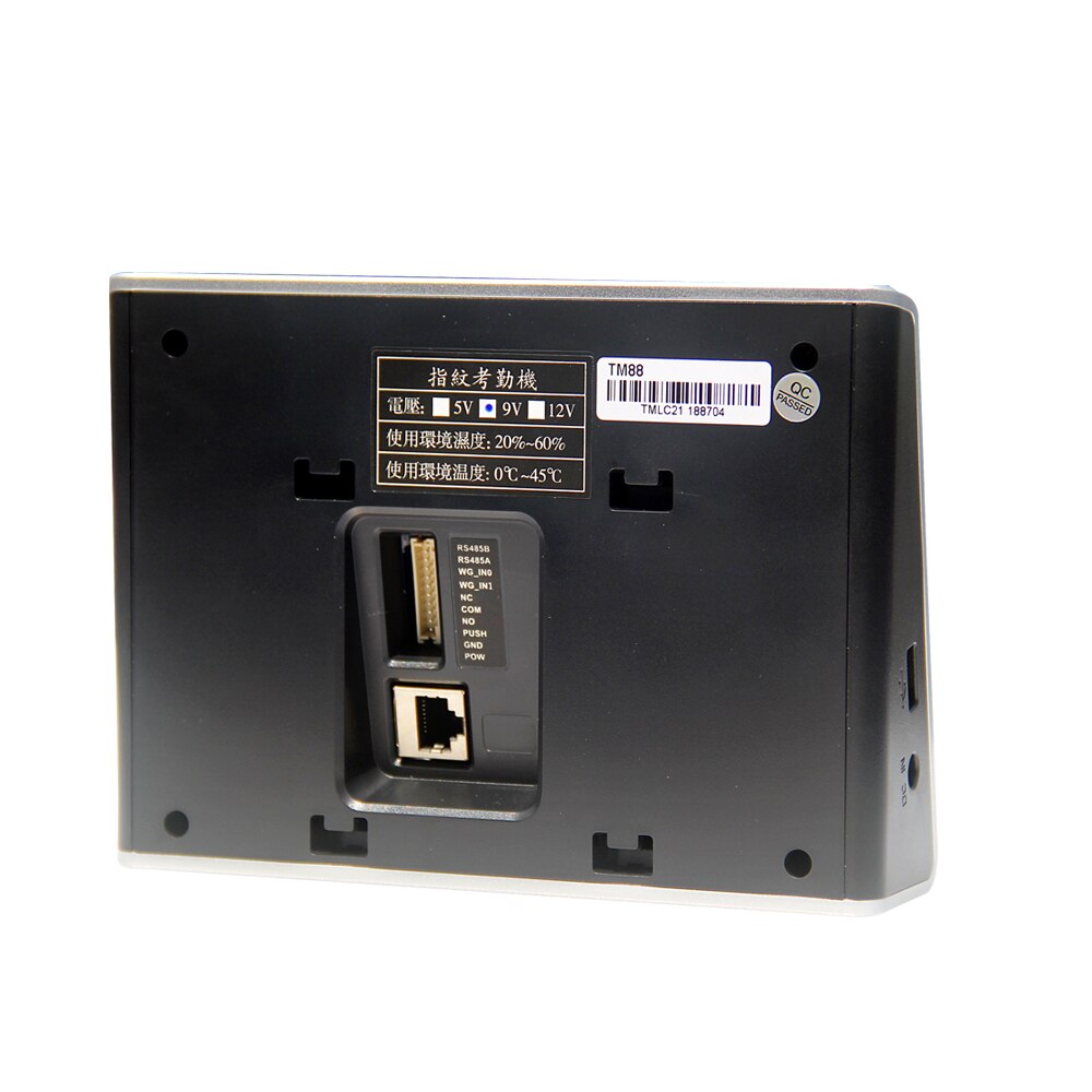 2.8" screen Fingerprint Biometric Attendance System Time Clock Employee Control Machine Electronic Device TCP/IP Network