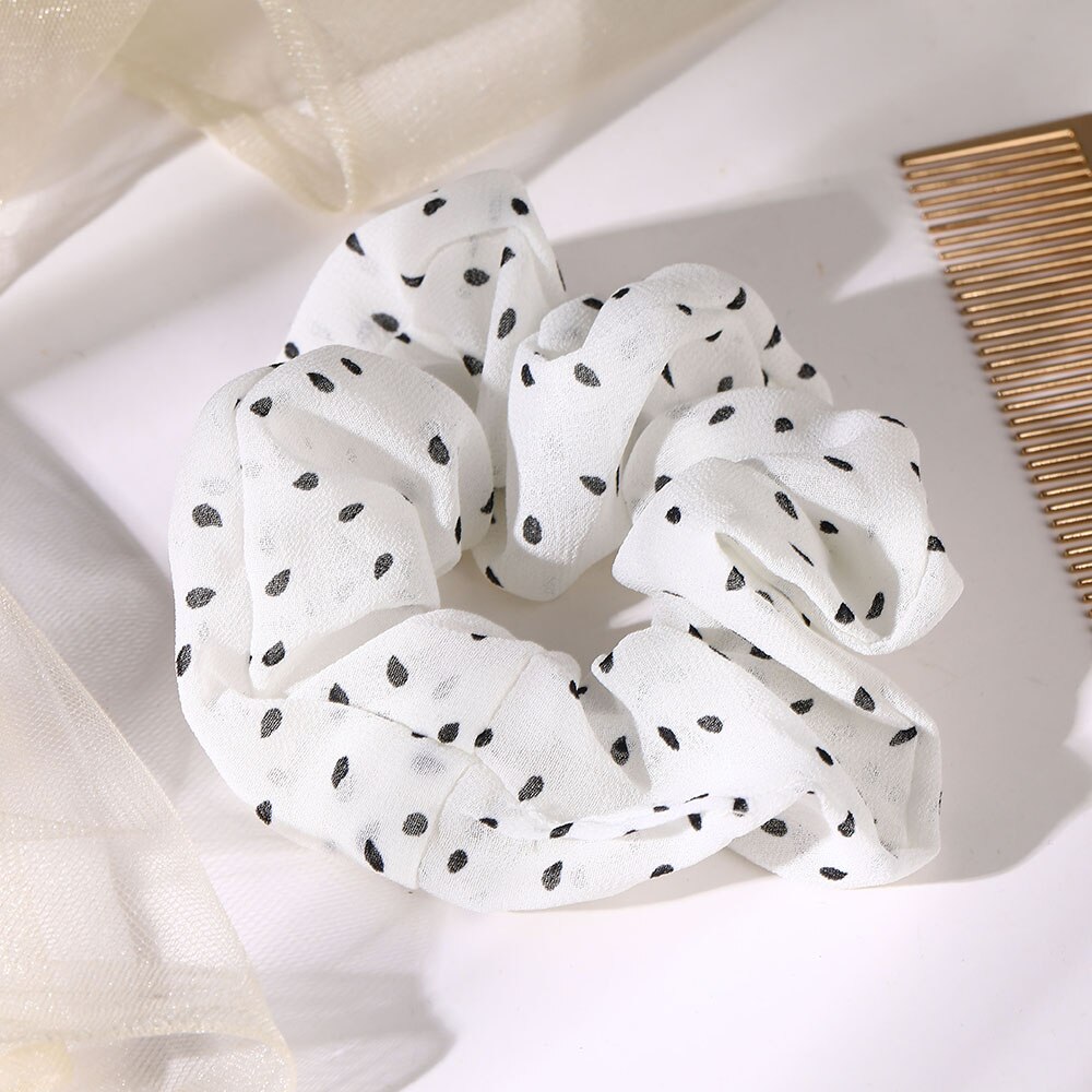 FAMSHIN nouvelle grand intestin bandeau chouchous femmes Daisy élastique bandes de cheveux dentelle gomme cheveux cravate queue de cheval tenir coiffe: AGH950706