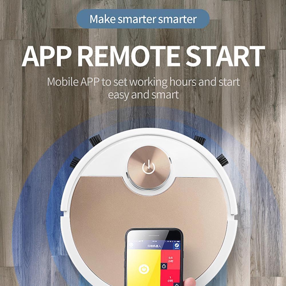 Robot Stofzuiger Es300 App Versies 2000Pa Zuig Droog Robots Nat 3000Mah Krachtige Bettery Multifunctionele Vegen