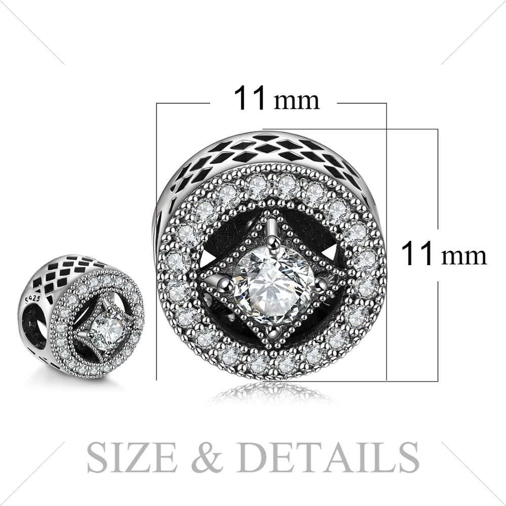 JewelryPalace Invitations 925 Sterling Silver Beads Charms Silver 925 Original For Bracelet Silver 925 original Jewelry Making