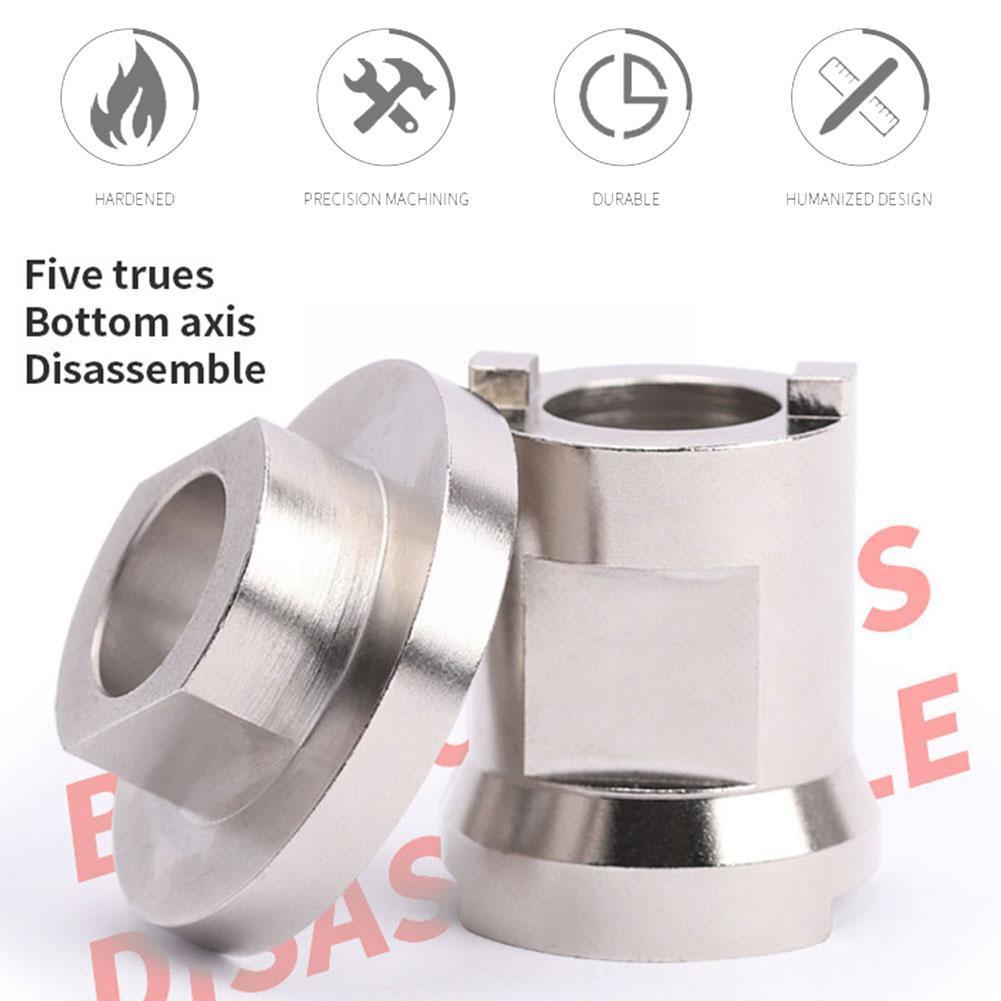 Center Axle Removal And Installation Tool Lock Ring Universal Disassembly And Assembly Of Central Axle Sleeve For Bicycle W7Y9